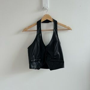 Shein Black Halter